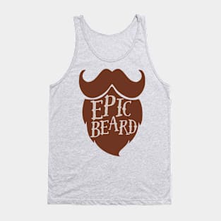 Epic Beard brown Tank Top